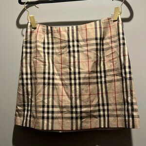 Vintage Burberry Skirt. Authentic.